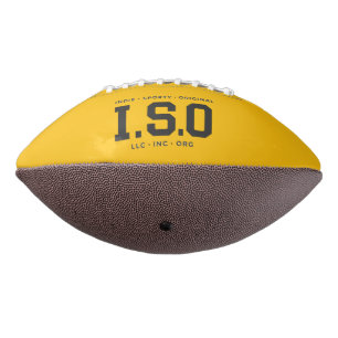 Americano Balón de fútbol ISO