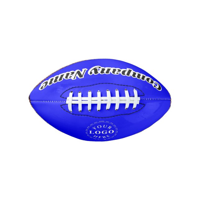 Americano Balón de Fútbol Personalizado de 2 Paneles con Tex (Anverso)