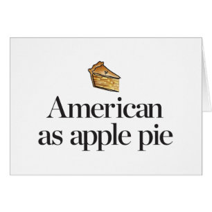 Americano como empanada de Apple