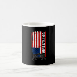 Americano de la taza que lucha Niza diseño