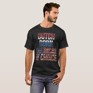 Americano llevado holandés por la camisa bien