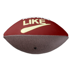 Americano Me gusta el balón de fútbol