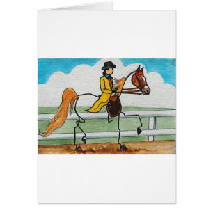 Americano Saddlebred del CABALLO de PALILLO