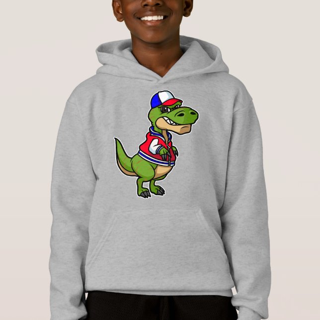 AmeriSaurusRex vestido con ropa escolar (Anverso)