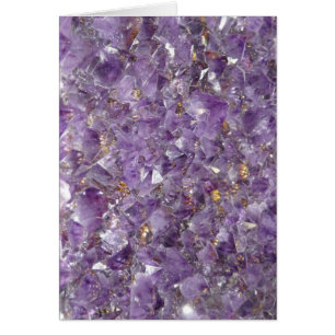 Amethygem violet crystal stone