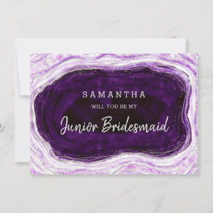 Amethygeode Be My Junior Bridesmaid Propuesta