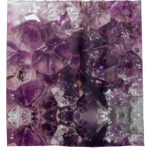 Amethyst Crystal Cleansing Energy Shower Cortina