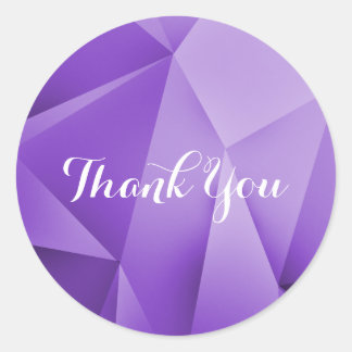 Amethyst Jewel Tones Gracias Pegatinas