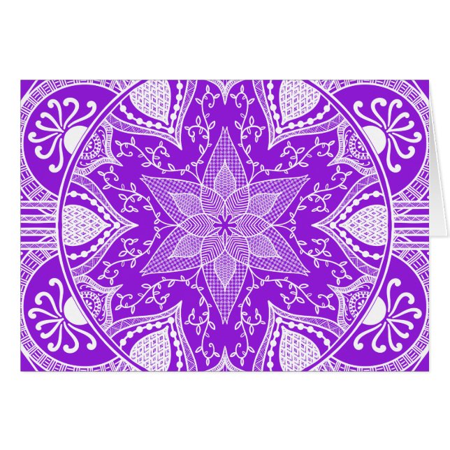 Amethyst Mandala (Anverso (Horizontal))