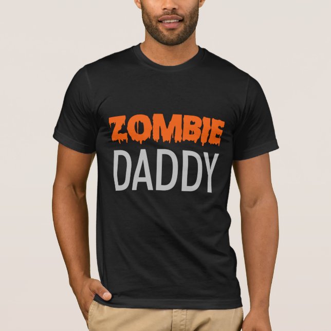 Amethyst Raine diseña la camiseta de papá zombie (Anverso)