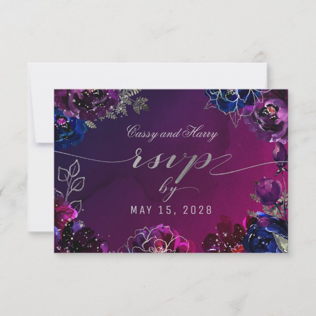 Amethyst Sapphire Ombr Jewel Tone Meal Choice RSVP (Anverso)