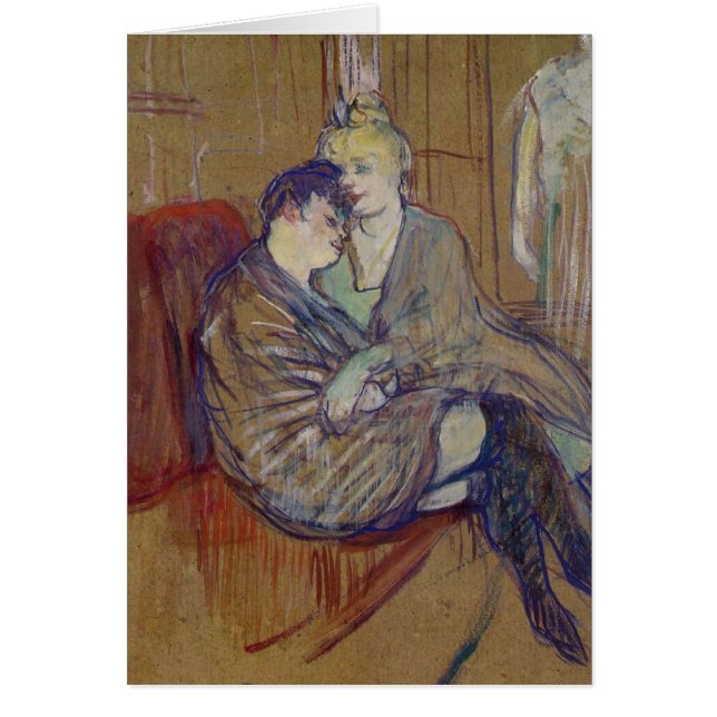 Amies de Les Deux - tarjeta del arte (Frente)