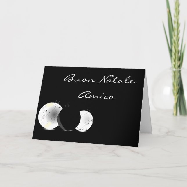 AMIGO DE BUON NATALE AMICO-MERRY NAVIDAD (Anverso)