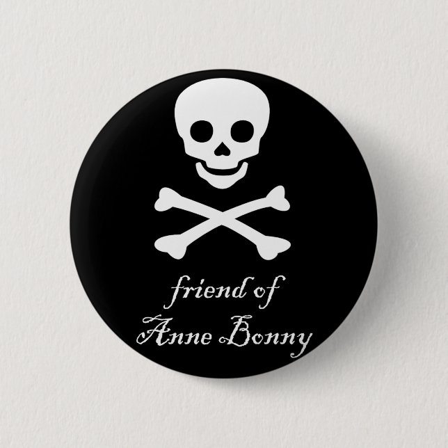 amigo del botón del orgullo de Anne Bonny bi/pan (Anverso)