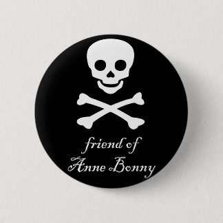 amigo del botón del orgullo de Anne Bonny bi/pan