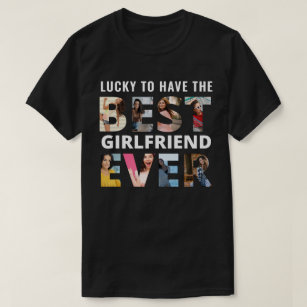 Amigo del Boyfriend Best Girlfriend Foto Camiseta