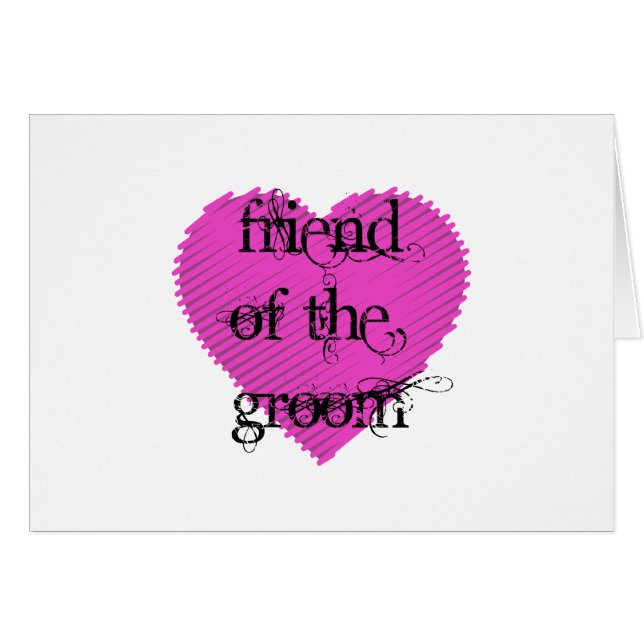 Amigo del Groom (Anverso (Horizontal))