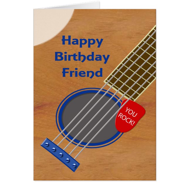 Amigo en el cumpleaños de un guitarrista de leyes (Frente)