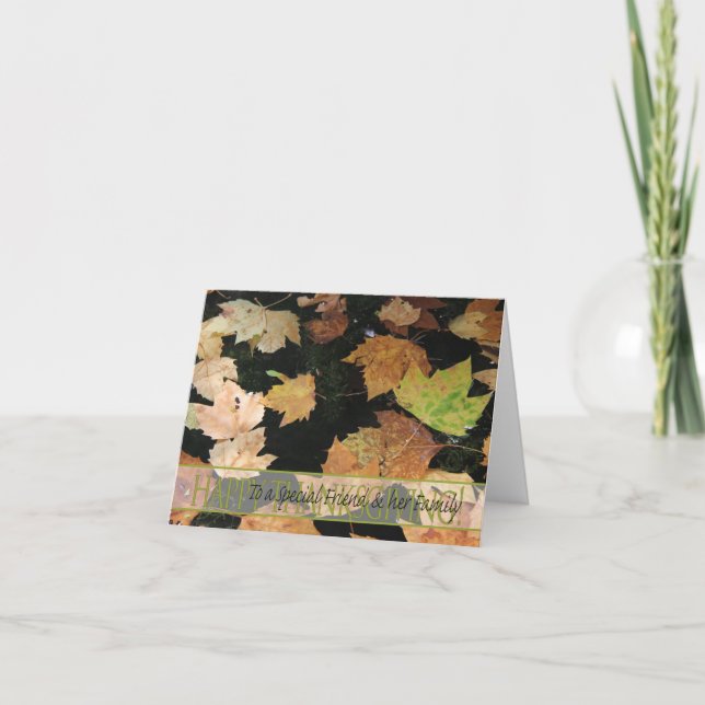 Amigo especial y su tarjeta de agradecimiento fami (Anverso)