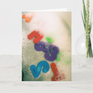 Amigo extraño divertido de la tarjeta de