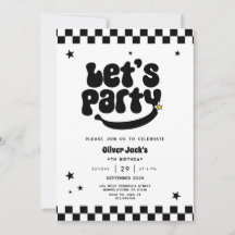 Amigo Feliz Cualquier Invitación de Cumpleaños de