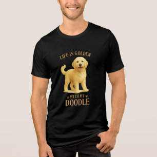 Amigo Fluffy Forever - Camisa Gráfica Goldendoodle