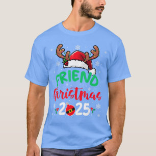 Amigo Navidad 2025 Santa Rein Camiseta Familia Com
