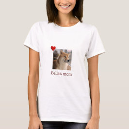 Amigo Peludo, Mamá Amorosa – Camiseta Personalizad