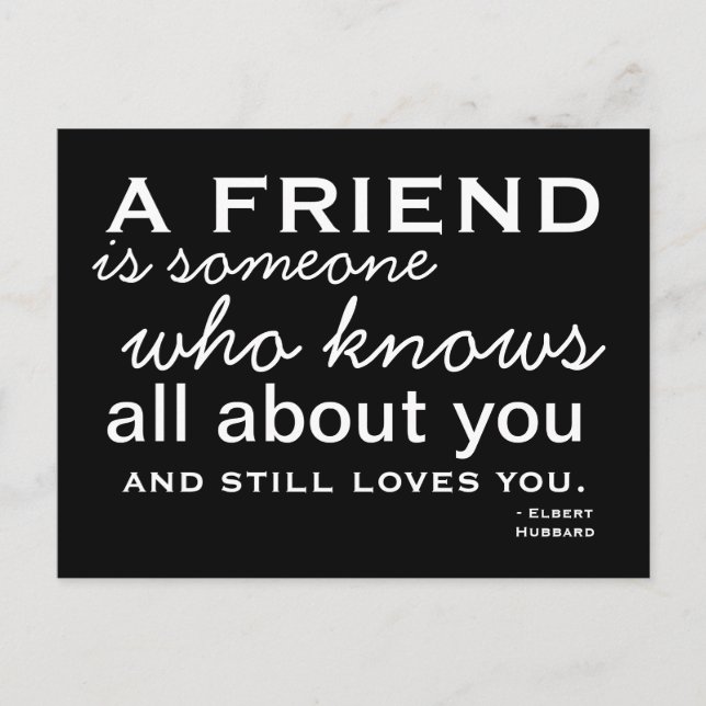 Amigo - Postal Inspiradora (Anverso)