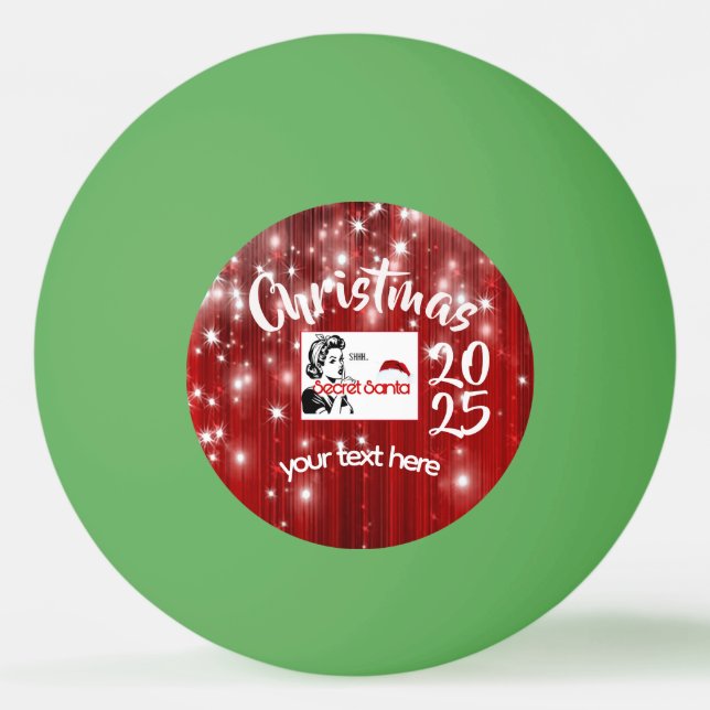Amigo Secreto Pelota de Ping Pong (Anverso)