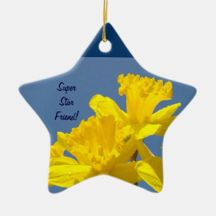 Amigo Superestrella! adornos Flores Narciso