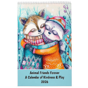 Amigos Animales para Siempre – Un Calendario de Am