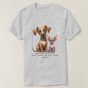 Amigos - Camiseta de animales