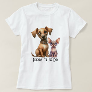 Amigos - Camiseta de animales