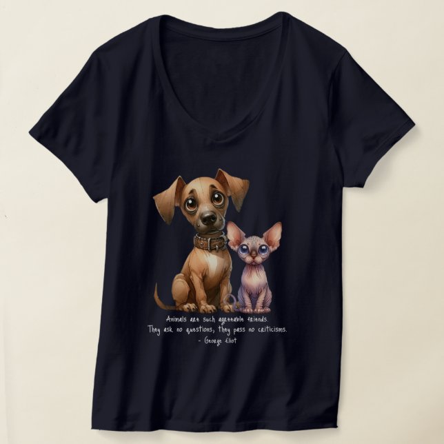 Amigos - Camiseta de animales (Distribución )
