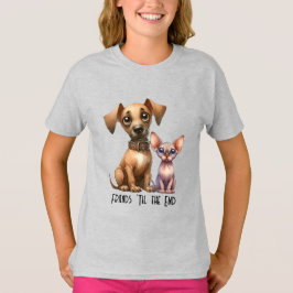 Amigos - Camiseta de animales