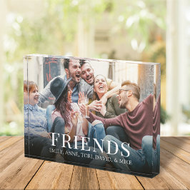 Amigos citan foto Personalizado Minimalista