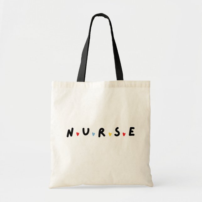 Amigos De Enfermería Inspiraron La Bolsa De Tote (Frente)