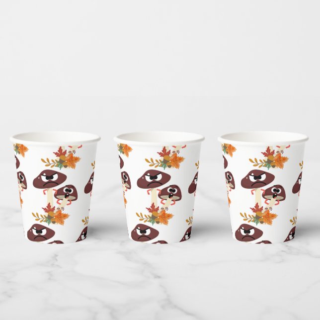 AMIGOS DE HONGOS  VASOS DE PAPEL (Multi)