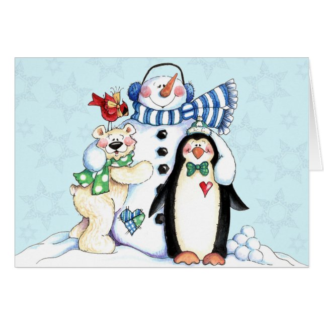 Amigos de invierno (Anverso (Horizontal))