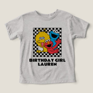 Amigos de la Calle Sésamo Cumpleaños de Niña de Cu