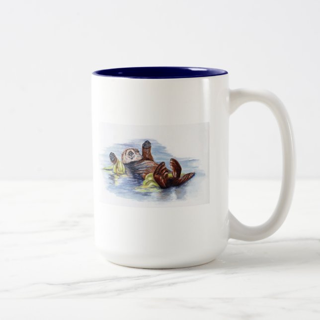 Amigos de la taza #2 de la nutria de mar (Derecha)