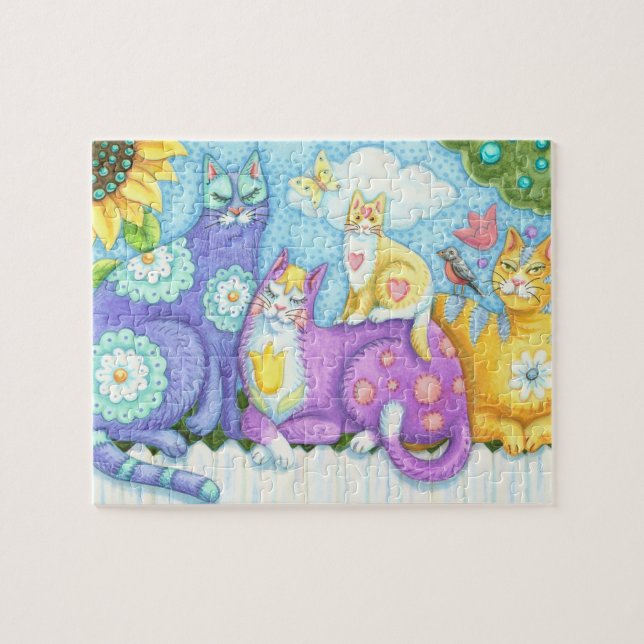AMIGOS DE LOS HERMANOS, GATO PUZZLE (Horizontal)
