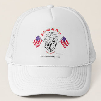 Amigos de los perros Dos gorros de camionero ameri
