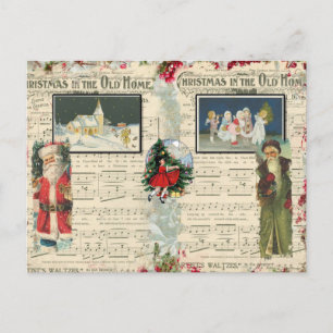 Amigos de Navidad, niños, tarjetas postales