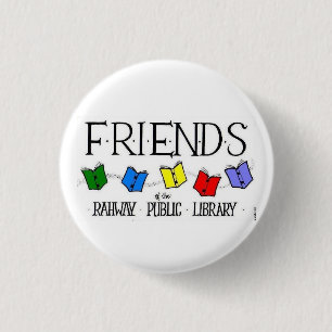 Amigos del botón de la biblioteca pública de