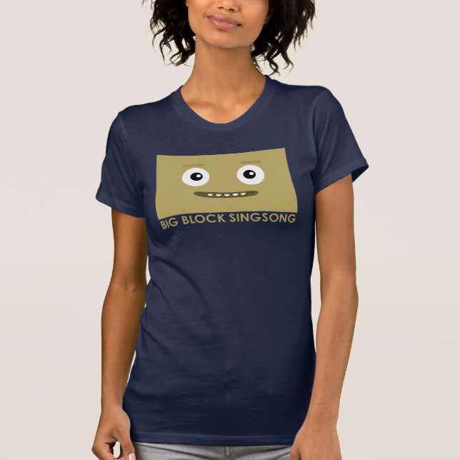 Amigos espaciales de BBSS cubren camiseta de mujer (Anverso)