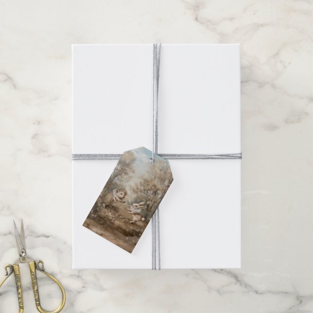 Amigos - Etiquetas de regalo (Con cuerda)