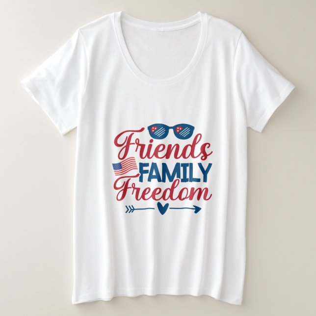 Amigos, familia y libertad (Anverso del diseño)