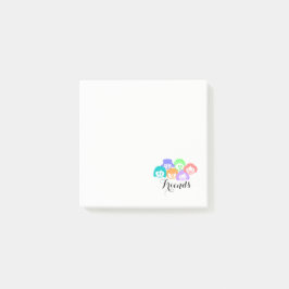 "Amigos" Friendship Sticky Notes, Publicar Notas